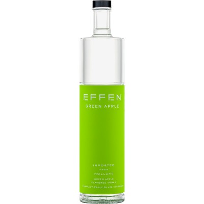 Effen Green Apple Flavored Vodka - 750ml Bottle