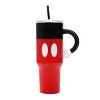 Disney Mickey Mouse 40 Oz Stainless Steel Tumbler With Sculpted Arm Handle - 2 of 4