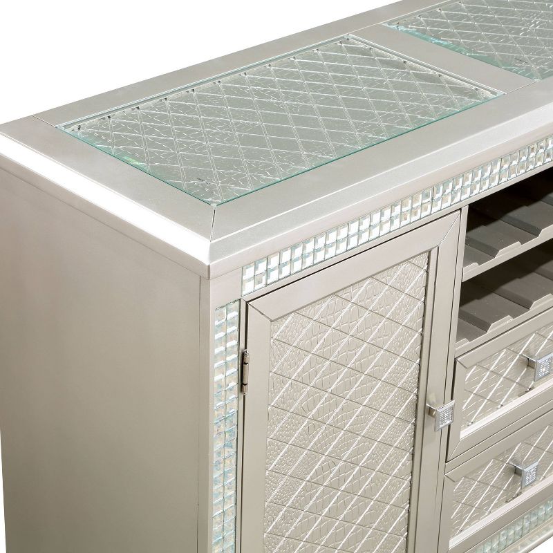 Jenra 2 Drawer Buffet Server Champagne - HOMES: Inside + Out, 5 of 7