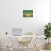 Stupell Industries Girl Following Bird Yellow Dress Vivid Green Landscape Wall Plaque Art - 2 of 4