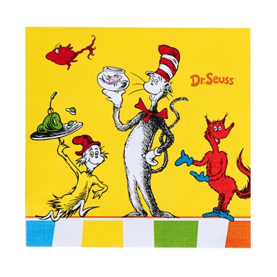 Birthday Express Dr. Seuss Favorites Beverage Napkins (20)