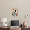 Art Remedy Glam Brooch of Gold Contemporary Shapes Abstract Wall Art Framed - 2 of 4
