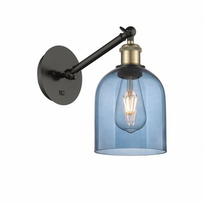 Bella - 1 Light Arm Adjusts Up and Down Wall Sconce In Industrial Style-9.5 Inches Tall and 5.5 Inches Wide