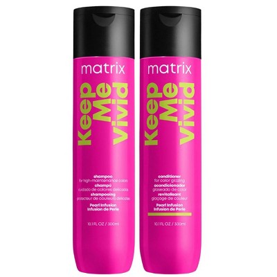 Matrix Keep Me Vivid Shampoo (10 oz) & Keep Me Vivid Conditioner (10 oz) | Intensive Conditioning | Hair Color Protection -  DUO SET Kit