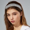 Unique Bargains Women's Bling Rhinestone Padded Hairband Hair Accessories 1.18 Inch Wide 1 Pc - 3 of 4