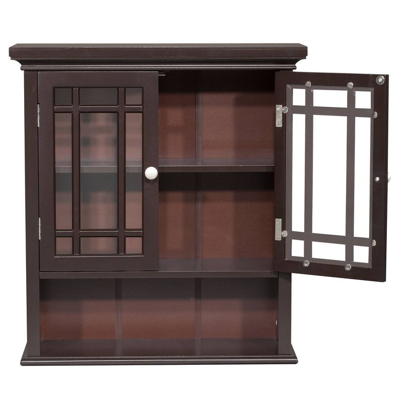 Neal Wall Cabinet with 2 Doors - Elegant Home Fashions, 6 of 13