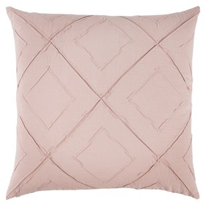 Rizzy Home Light Pink Deconstructed Diamond Throw Pillow Light Pink