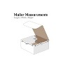 Box Partners Corrugated Mailers 6" x 6" x 4" Kraft 50/Bundle M664K - 2 of 2