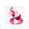 Christmas Magic 19.6"x11" Candy Shaped Pillow Red White - 3 of 3
