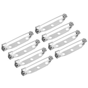 Unique Bargains Metal Blankets Crafts Brooch Making Home Sewing Safety Pins 50 Pcs - 1 of 4