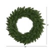 Nearly Natural 24” Green Pine Artificial Christmas Wreath with 35 Clear LED Lights - 2 of 4