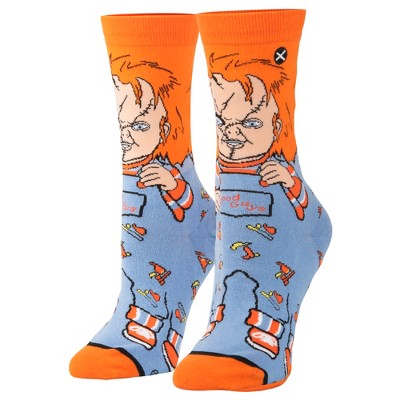 ODD SOX, Women's, Movies, 80s 90s Classics, Crew Socks, Novelty Funny Cute