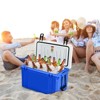 Tangkula 58Quarts Portable Cooler Camping Ice Chest with Stainless Handles for BBQ&hiking&outdoor activities - 2 of 4