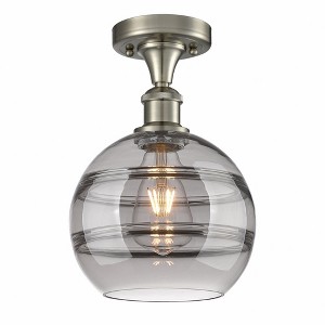 Rochester - 1 Light Semi-Flush Mount In Industrial Style-11.13 Inches Tall and 8 Inches Wide - 1 of 1