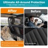 APRILSOUL Dog Barrier for Car Back Seat Cargo Area with Wider Coverage Dog Car Gate Divider for Backseat Trunk - 2 of 4