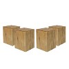 Christopher Knight Home Zata Modern Patio Square-Column Lightweight Concrete End Table - 2 of 4