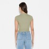 Women's Slim Fit Short Sleeve Mock Turtleneck T-Shirt - Wild Fable™ - 3 of 4