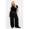 Women's Plus Size Jordan Pant - black | CITY CHIC - 2 of 4