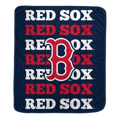 MLB Boston Red Sox Repeat Refresh Ultra Soft Blanket