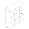 11" 9 Cube Organizer Shelf - Room Essentials™ - image 4 of 4