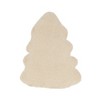 Saro Lifestyle Christmas Tree Poly Filled Throw Pillow, 13"x15", Beige - 2 of 3