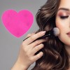 Unique Bargains Heart-shaped Makeup Sponge Brush Cleaner 1 Pc - 2 of 4
