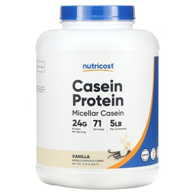 Nutricost Casein Protein, Vanilla, 5 lb (2,268 g)