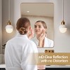 GlasFlength Decorative Wall Mirrors Rectangular Accent Mirror Wall Mirror Polished Mirror Decorative Mirror for Living Room, Gold, 24"*32"*32" - 3 of 4