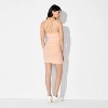 Women's Halter Knit Mini Bodycon Dress - Wild Fable™ - 3 of 3