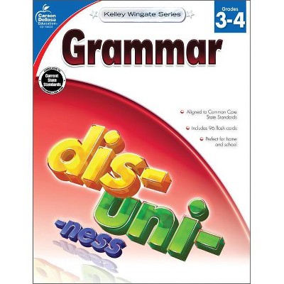 Grammar, Grades 3-4 - (Kelley Wingate) (Paperback)