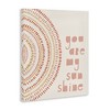 Stupell Industries You're My Sunshine Motivational Phrase Boho Stripe Circle Canvas Art, 30" x 40" - 2 of 4