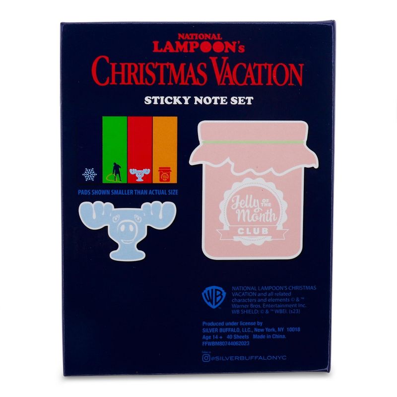 Silver Buffalo National Lampoon's Christmas Vacation Sticky Note and Tab Box Set, 2 of 10