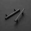 Attop 12 Pack | 5 Inch Cabinet Pulls Matte Black Stainless Steel Kitchen Drawer Pulls Cabinet Handles 3Inch Hole Center - 4 of 4