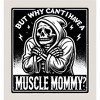 "But Why Can't I Have A Muscle Mommy?" Adult Long Sleeve Hoodie - 2 of 3