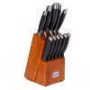 Deco Chef Gourmet 12 Piece Stainless Steel Knife Set w/ Storage Block Full Tang Design - 2 of 4
