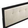 Modway Draper Tufted King Fabric and Wood Headboard - 3 of 4