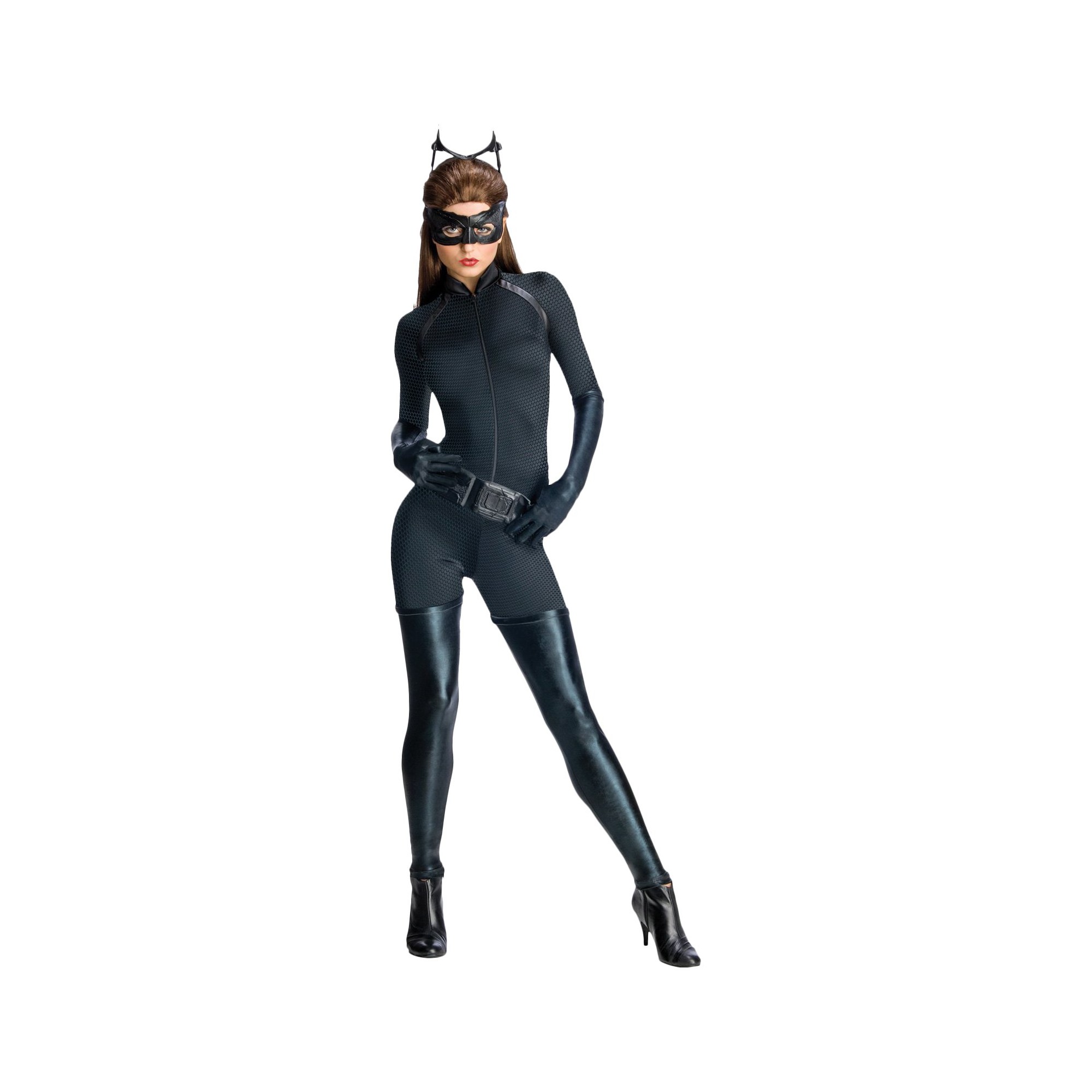 Halloween Women's The Knight Rises Catwoman Costume Black XS