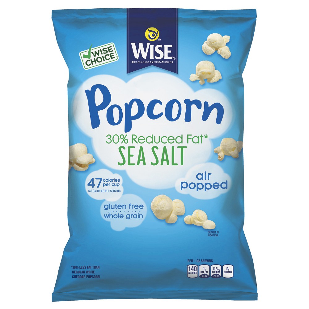 UPC 041262285279 - Wise 30 % RF Sea Salt Popcorn - 5.5oz | upcitemdb.com