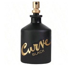 Curve Black By Liz Claiborne Men Amber, Mandarin Orange, Apple, Cedarwood, Geranium Cologne Spray 4.2 Oz *Tester - 1 of 1