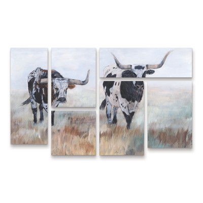 Trademark Fine Art Kathy Winkler  Picture Perfect IV 3 Piece Panel Set Art