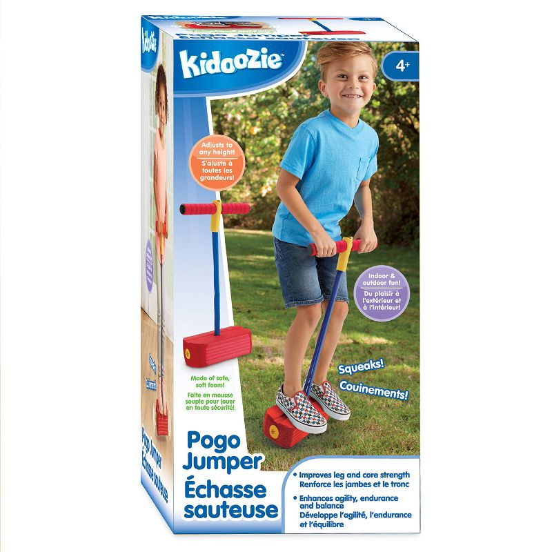 Kidoozie Foam Pogo Jumper for Indoor & Outdoor Play, Encourages an Active Lifestyle and Makes Squeaky Sounds, 250 Pound Capacity - Ages 4+, 3 of 7