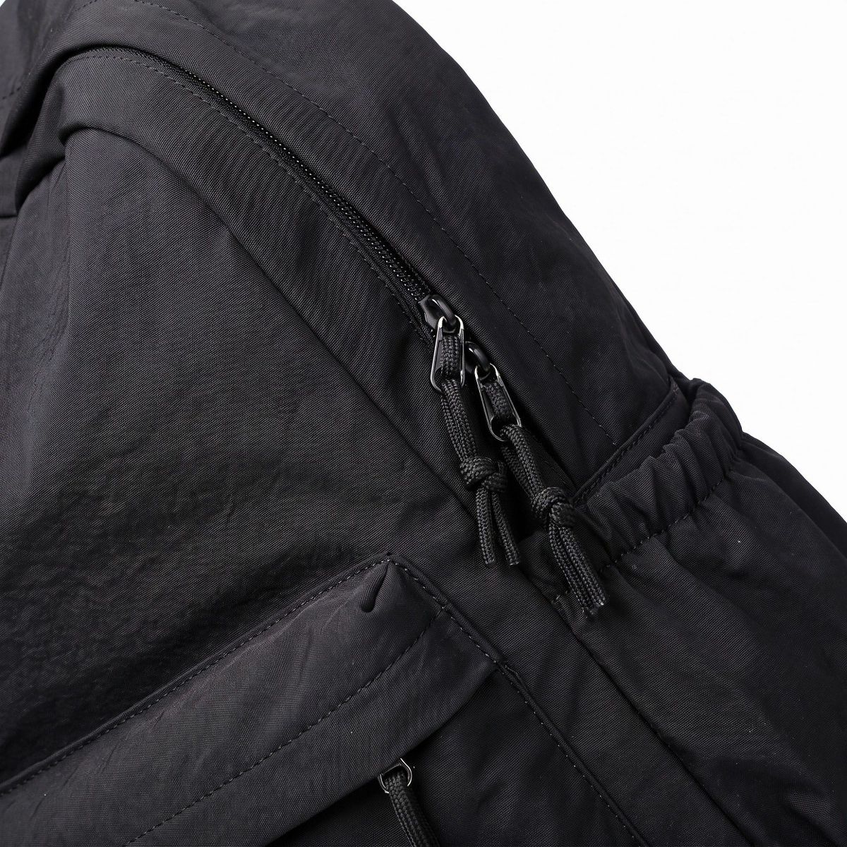 Alilang Lightweight Crinkle Multi-Pocket Backpack with Padded Straps and Side Pockets - thumbnail 4