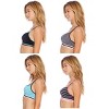 Just Intimates Women's Racerback Sports Bra – Supportive Activewear, Comfortable Seamless Design (4-Pack) - 2 of 3