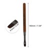 Unique Bargains Big Circle Nail Painting Brushes for Polish Painting Home DIY Brown 1 Pc - 4 of 4