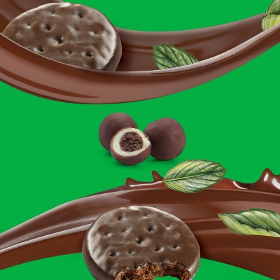Edward Marc Chocolatier Girls Scouts Thin Mints Bites - 5.5oz