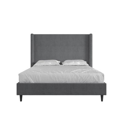 RealRooms Evie Upholstered Wingback Bed