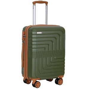 Hykolity 20 22 24 28 in Carry On Check in Luggage Expandable Travel Suitcase Hardshell TSA Lock with Double Spinner Wheels - 1 of 4