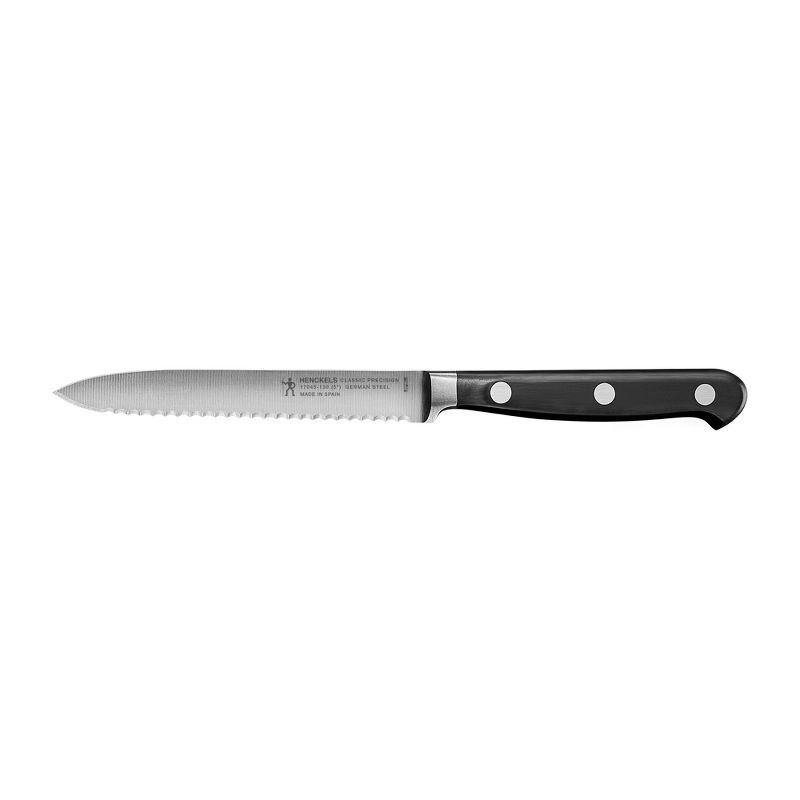 Henckels Classic Precision 5-inch Serrated Utility Knife, 1 of 4