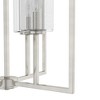 Hunter Fans 19" Kerrison Ceiling Light Brushed Nickel - 4 Bulb Pendant for Indoor Use, Unique Geometric Design - 2 of 4