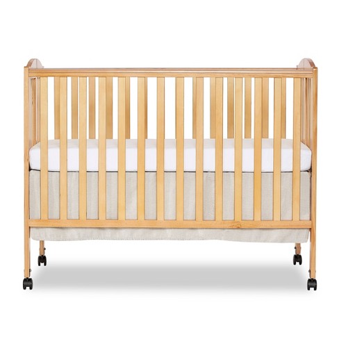 Dream On Me Folding Full Size Crib Natural Target